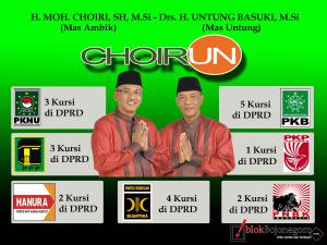 Siang Ini Pasangan Choirun Mendaftar ke KPUD