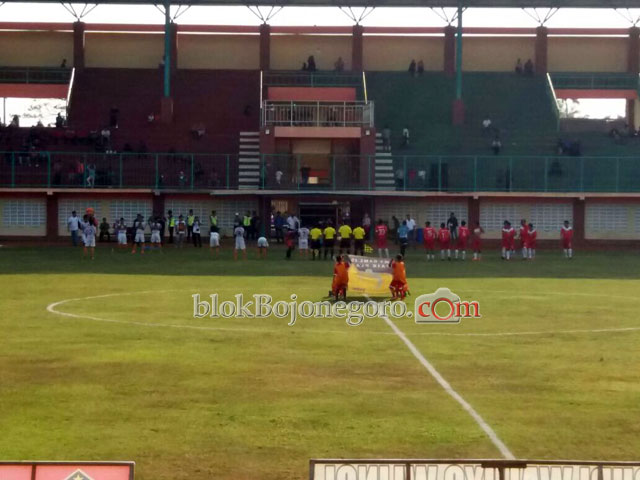 Duh...! Dua Gol Persibo Dianulir,  Persibo Kalah 2-0 dari Blitar Poetra