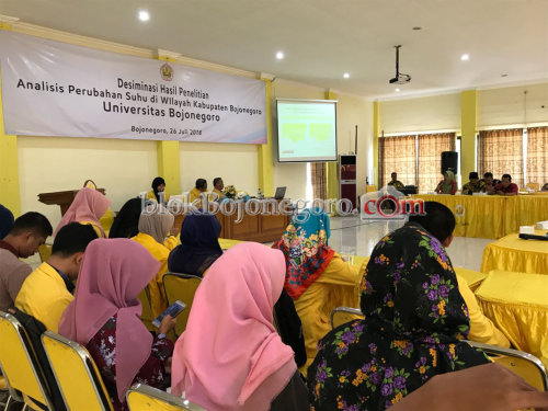 Peningkatan Suhu Bojonegoro dari Migas ?