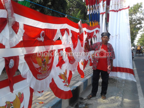 Melanggar, Pedagang Bendera Tetap Ditindak Terancam Denda Rp5 Juta