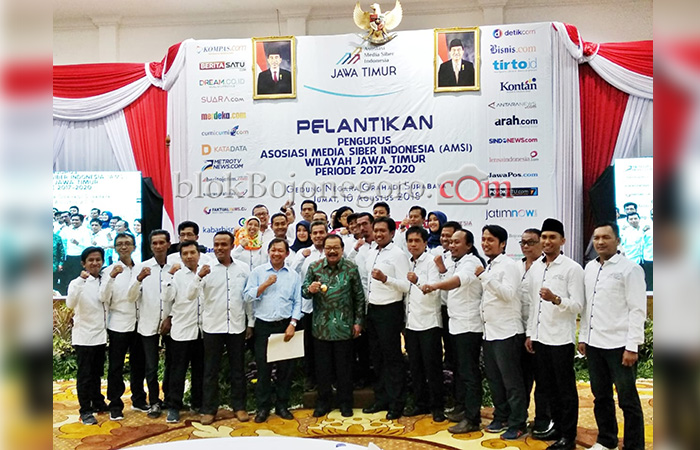 Sah..! Pengurus AMSI Jatim Resmi Dilantik