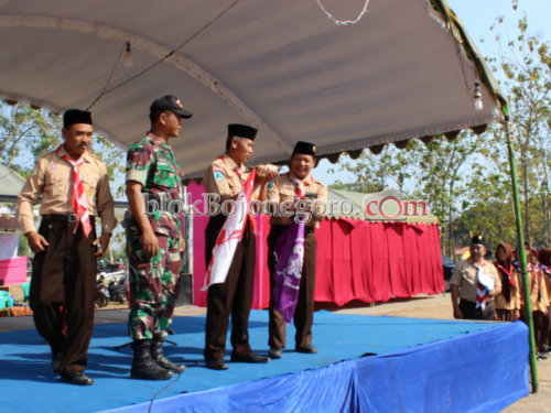 Pelepasan Merpati Tandai Pembukaan Jambore Se-Kecamatan Gayam