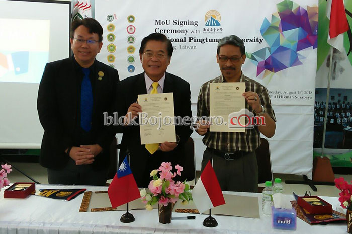 Terus Kembangkan Sayap, IKIP MoU dengan PT Taiwan