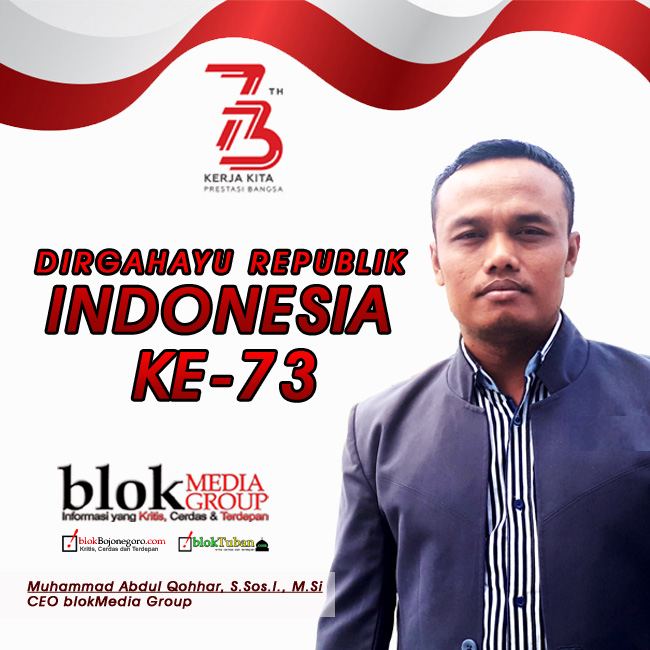Selamat HUT Kemerdekaan RI Ke-73