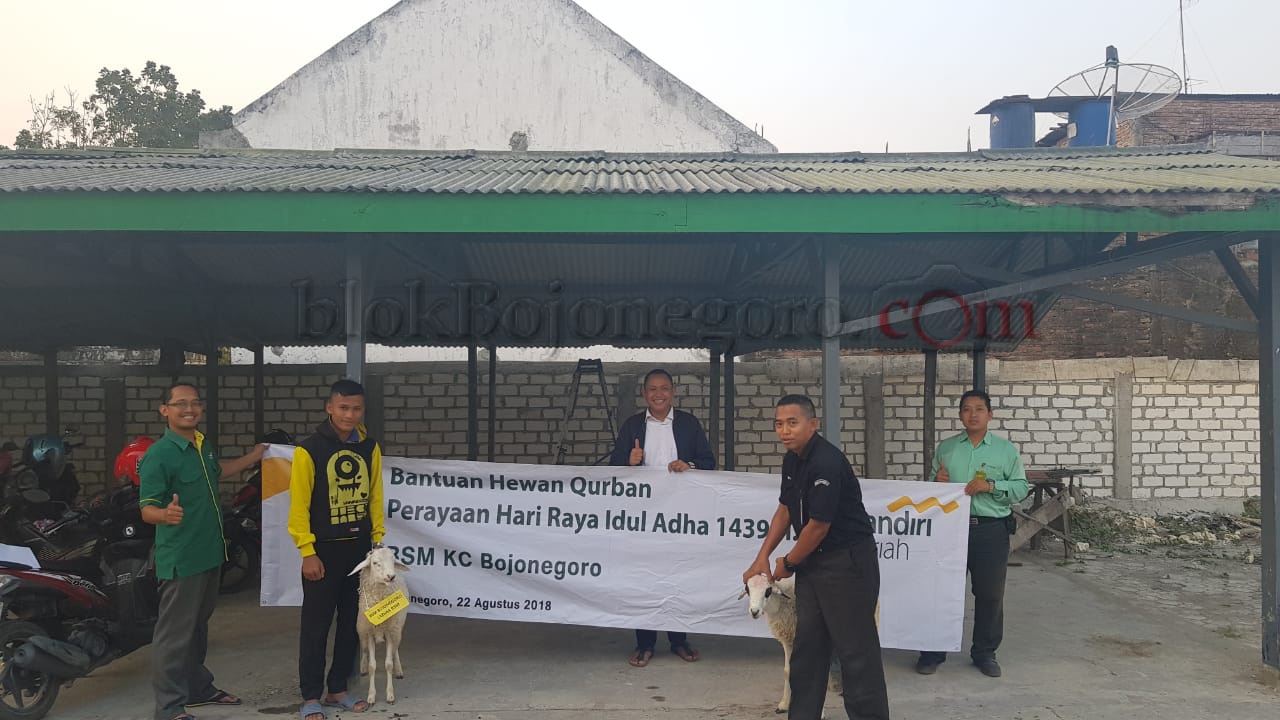 Instansi, Institusi dan Masjid ini Terima Kambing dari BSM