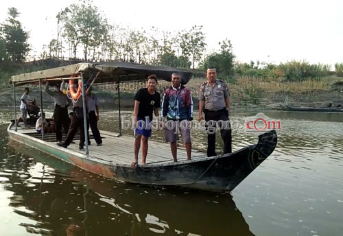 Berenang di Sungai Bengawan Solo Seorang Anak Diduga Tenggelam