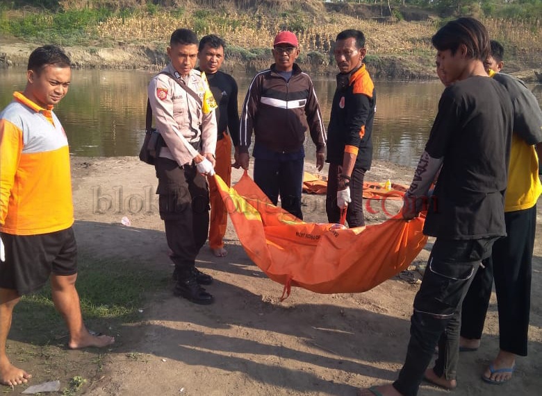 Korban Tenggelam Ditemukan Meninggal di Bengawan Solo