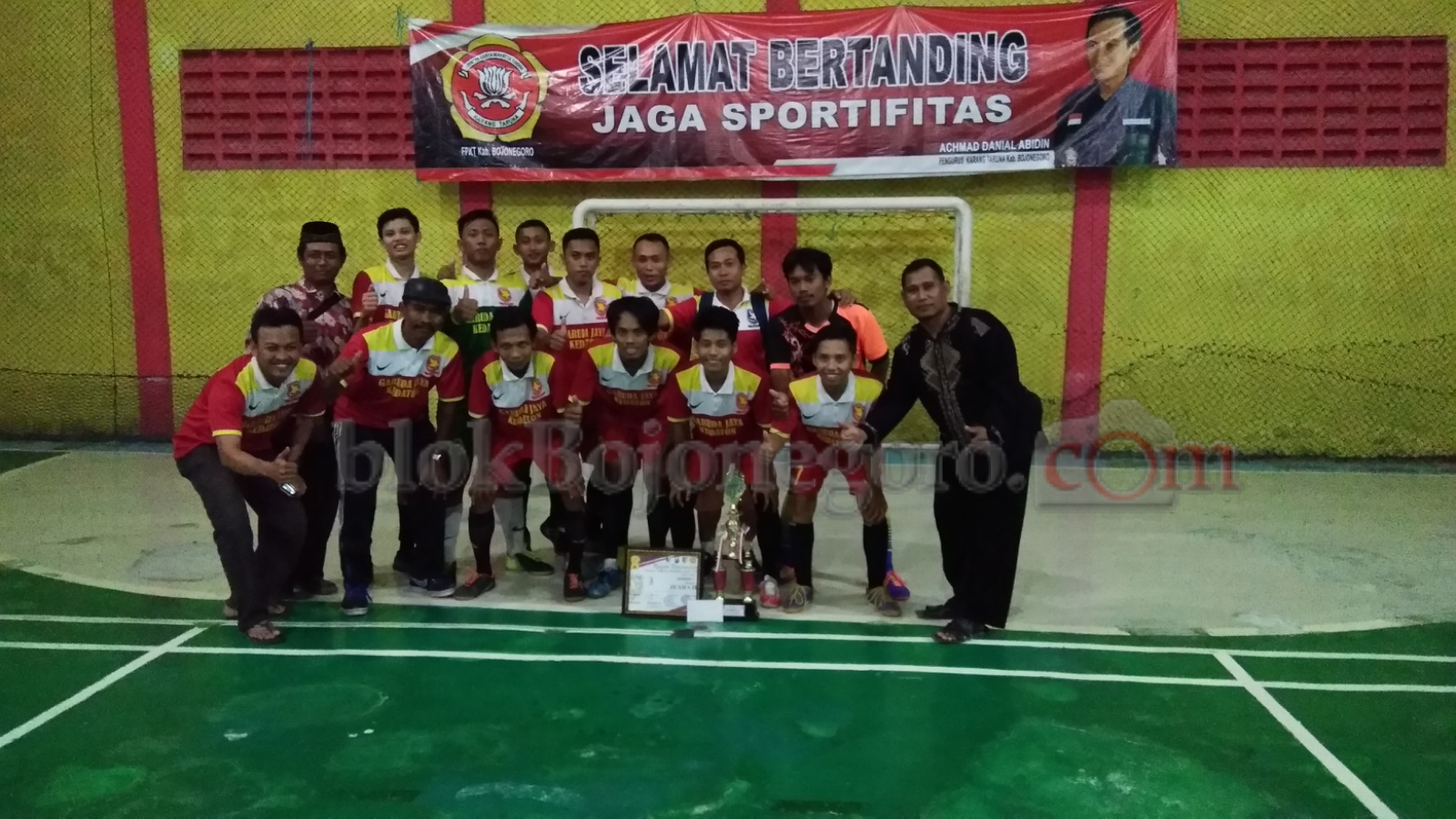 Sukses Adakan Turnamen, Pemuda Kapas Tetap Sportif