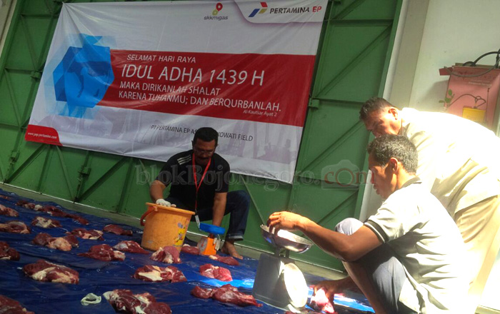 Pertamina EP Siapkan 1.800 Bungkus Daging Kurban untuk Tuban-Bojonegoro