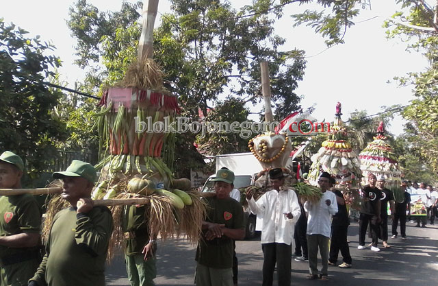 Linggoyoni dan Gunungan di Sedekah Bumi, ini Maksudnya...