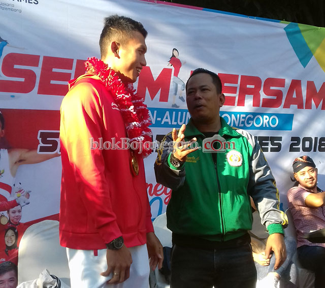 Pratu Jefri Ardianto Dikirab Keliling Alun-Alun