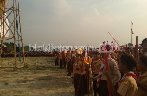 900 Siswa Ikuti Jambore di Bumi Perkemahan Caruban