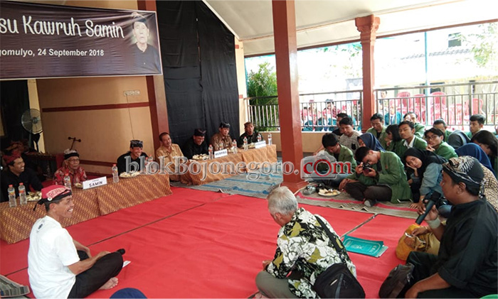 Istimewa, Masyarakat Samin Adakan Sepekan Samin 2018