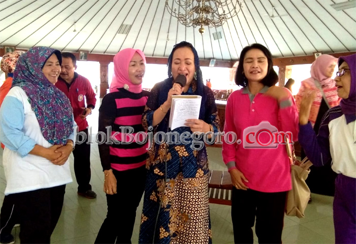 Semangat Pagi Karawitan Bareng Bu Bupati