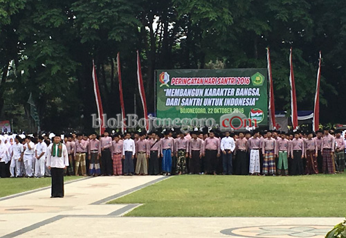 15.000 Santri Bakal Ramaikan Upacara Hari Santri