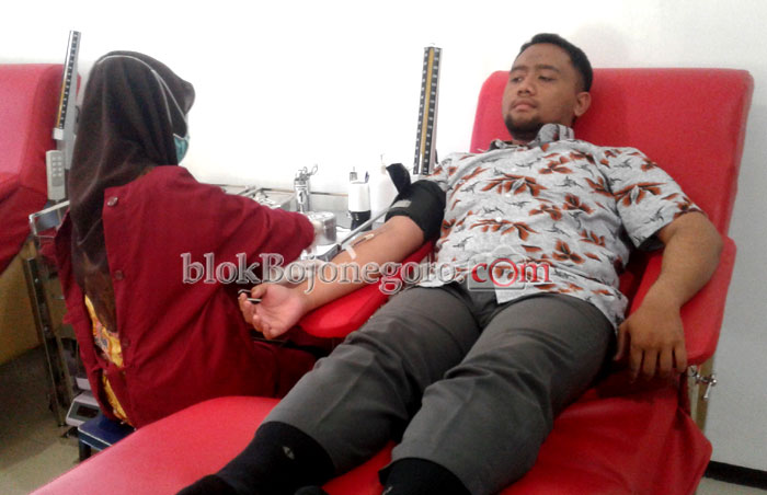 Dana yang Dihimpun PMI Bojonegoro Capai Rp8.332.400