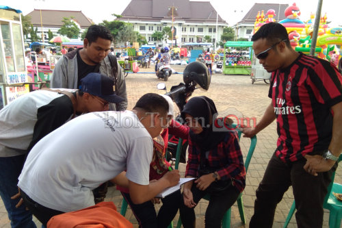 CEO blokMedia Group Pantau Persiapan Gowes 3th blokTuban.com