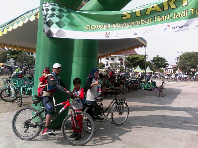 Tak Hanya Komunitas, di Gowes Juga Ajak Keluarga Hingga Instansi