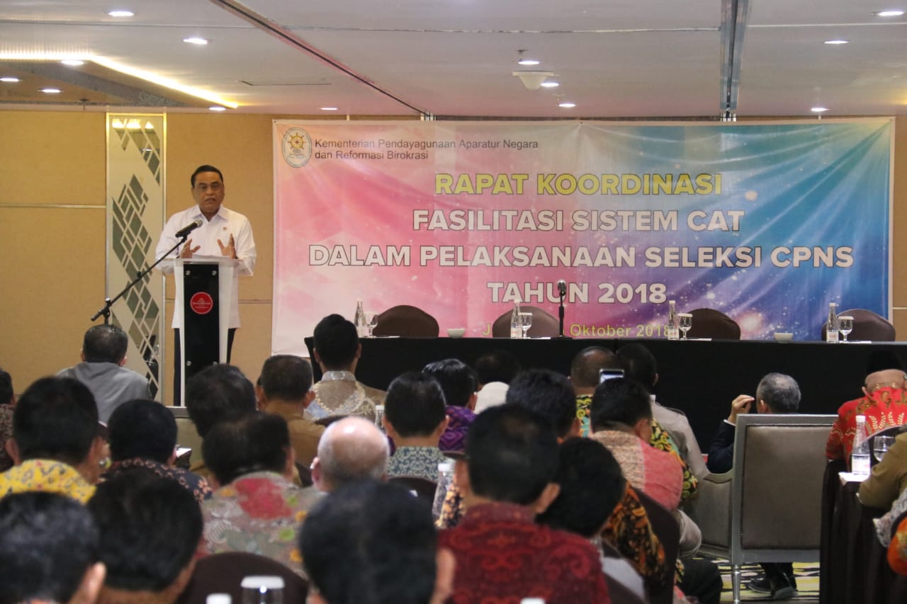 Permudah Proses, Panselnas CPNS Sinkronkan CAT BKN dan UNBK