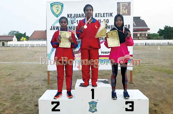 Kejurda Atletik Jatim Open, Atlet Bojonegoro Bawa Dua Juara