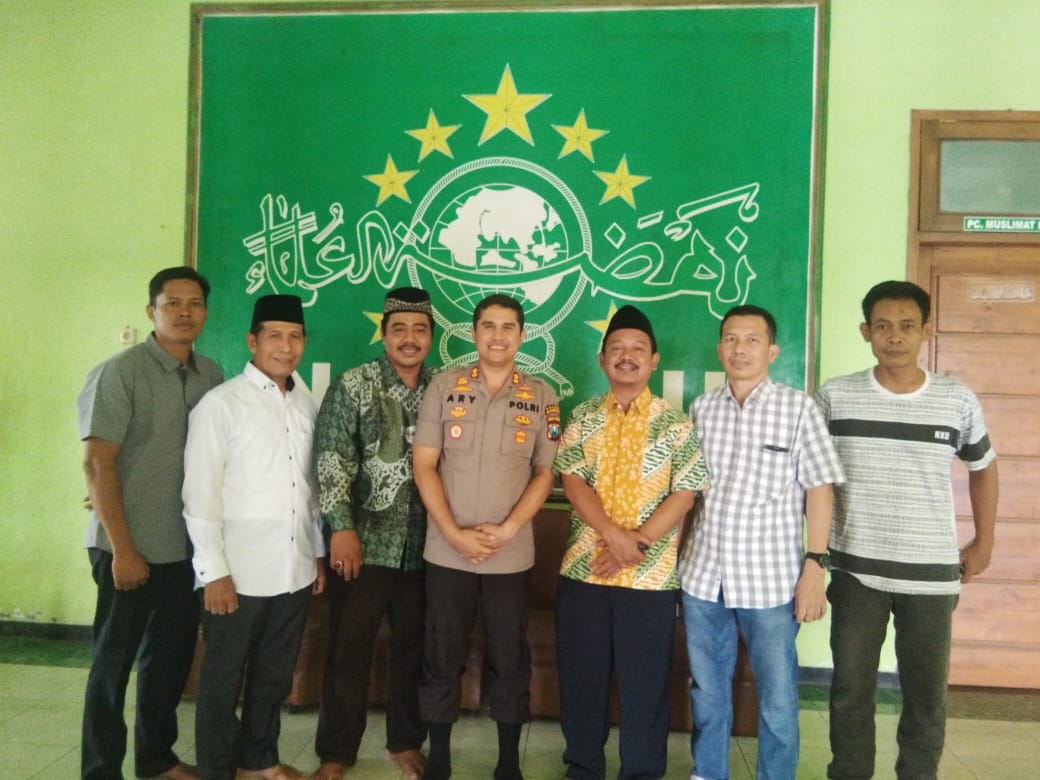 Jaga Kamtibmas Bojonegoro, Kapolres Silaturrohim ke NU