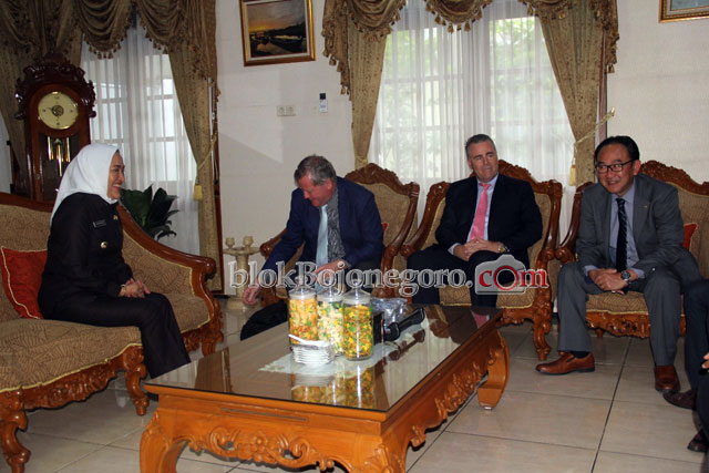 Kadin Australia Utara Lirik Kerjasama di Bojonegoro