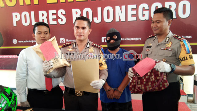 Menjambret, Warga Balen Diamankan Polisi