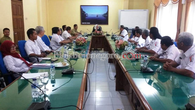 Audiensi PMI, Bupati : PMI Berperan Penting