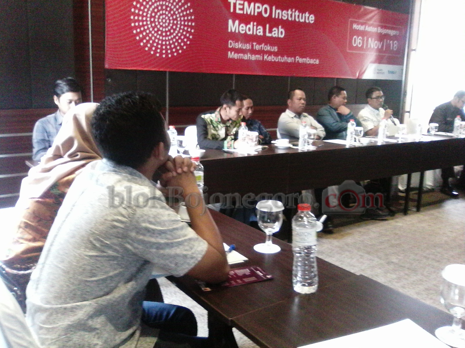 Pimpinan Media Diskusi dengan Tempo Institute