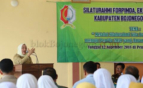 Silaturahmi Forkopimda, Bupati Minta Jaga Kerukunan Jelang Pemilu 2019