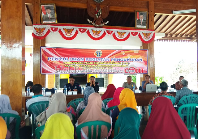 BPN Berikan Penyuluhan Pengukuran di Gayam