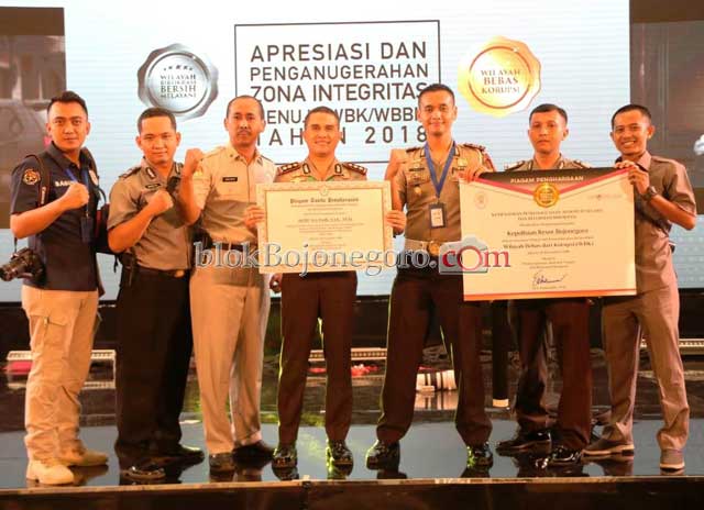Polres Bojonegoro Mendapatkan Status WBK dari Kemenpan RB