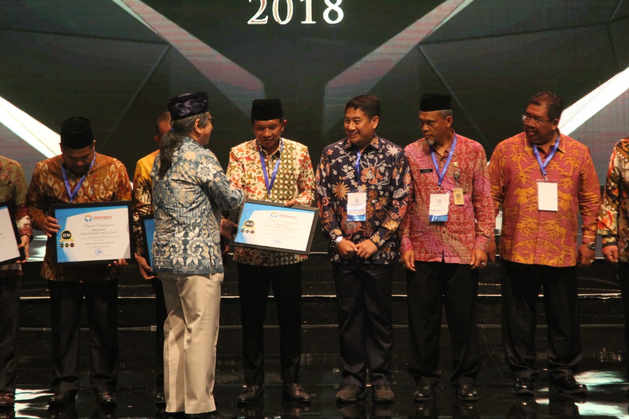 Bojonegoro Raih Predikat Kepatuhan dari Ombudsman RI