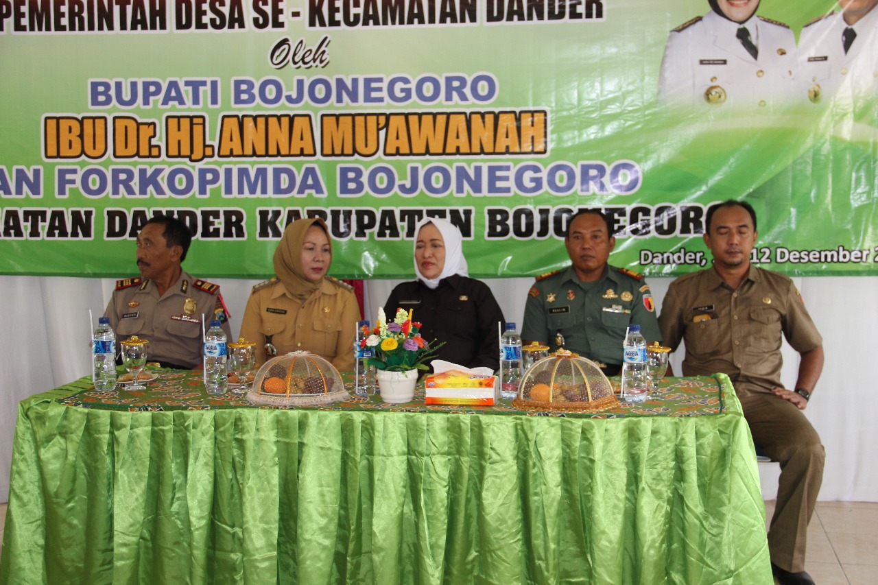 Giliran Kecamatan Dander Laksanakan Pembinaan Aparatur