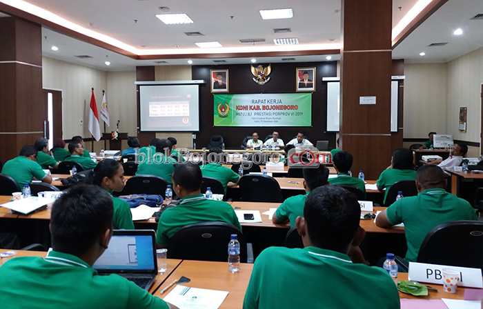 12 Cabor Tanding di Bojonegoro, Koni Gelar Rapat Persiapan