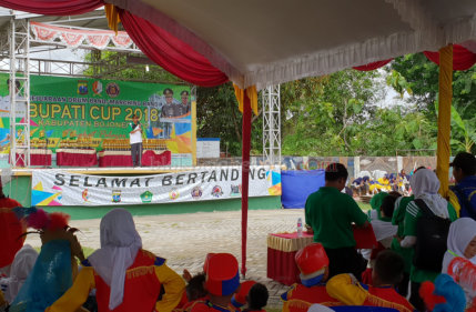 Wabup Bojonegoro Tutup Kejurda Drum Band/Marcing Band