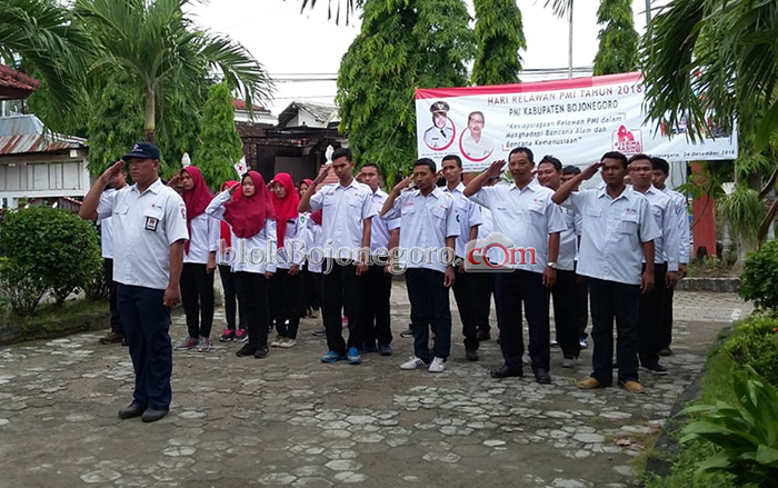 Peringati Hari Sukarelawan, PMI Bojonegoro Gelar Apel dan Jelajah
