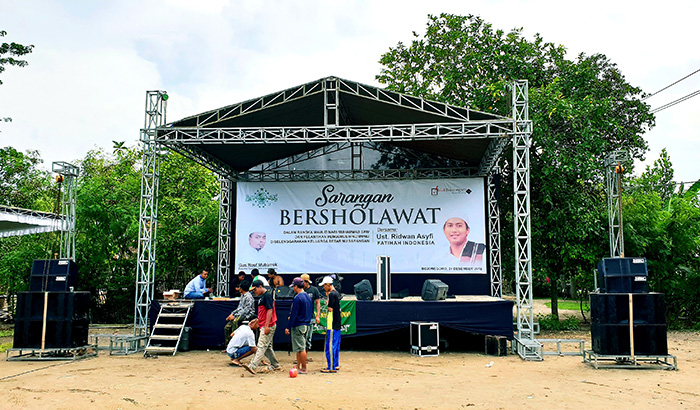 Nanti Malam, Sarangan Siap Bersholawat