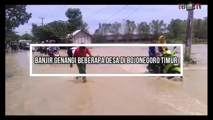 Banjir Genangi Beberapa Desa Di Bojonegoro Timur