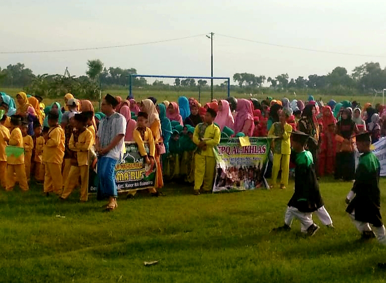 245 Santri TPQ se-Kanor Wisuda Akbar