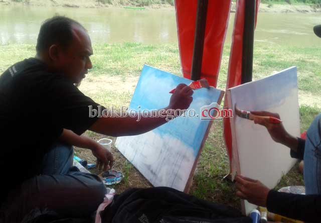 Di TBS, ada Melukis Bengawan on The Spot