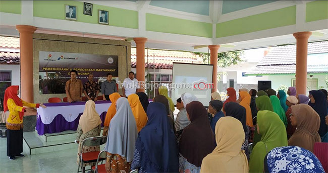 Sukowati Field Gelar Pengobatan untuk 400 Warga