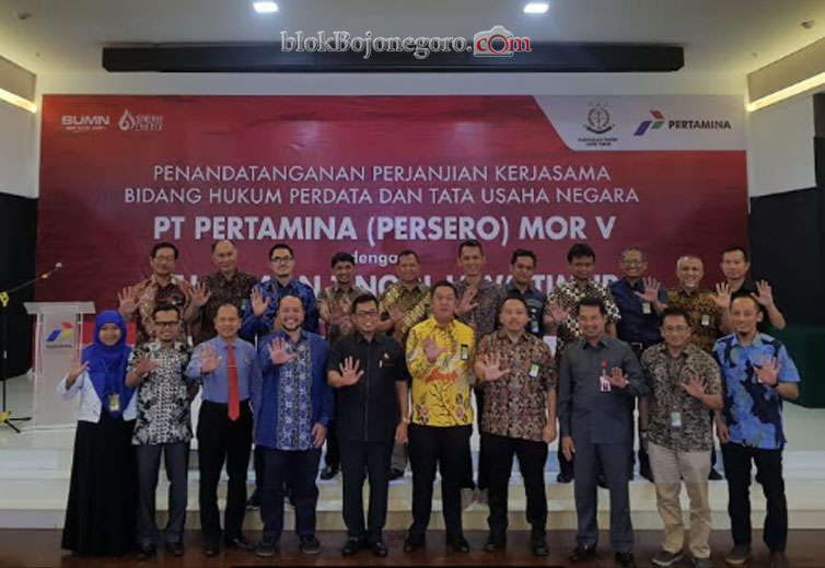 Pertamina MOR V Sinergi dengan Kejati Jawa Timur