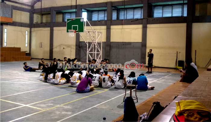 Tim Basket Bojonegoro Jajal Kekuatan Tim 3 Kabupaten