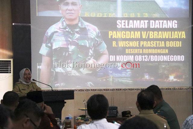 Pangdam V Brawijaya Kunker di Bojonegoro, ini Tujuannya...
