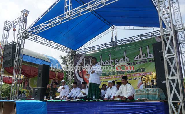 MWCNU Sukosewu Gelar Istigosah Akbar dan Ngaji Kebangsaan
