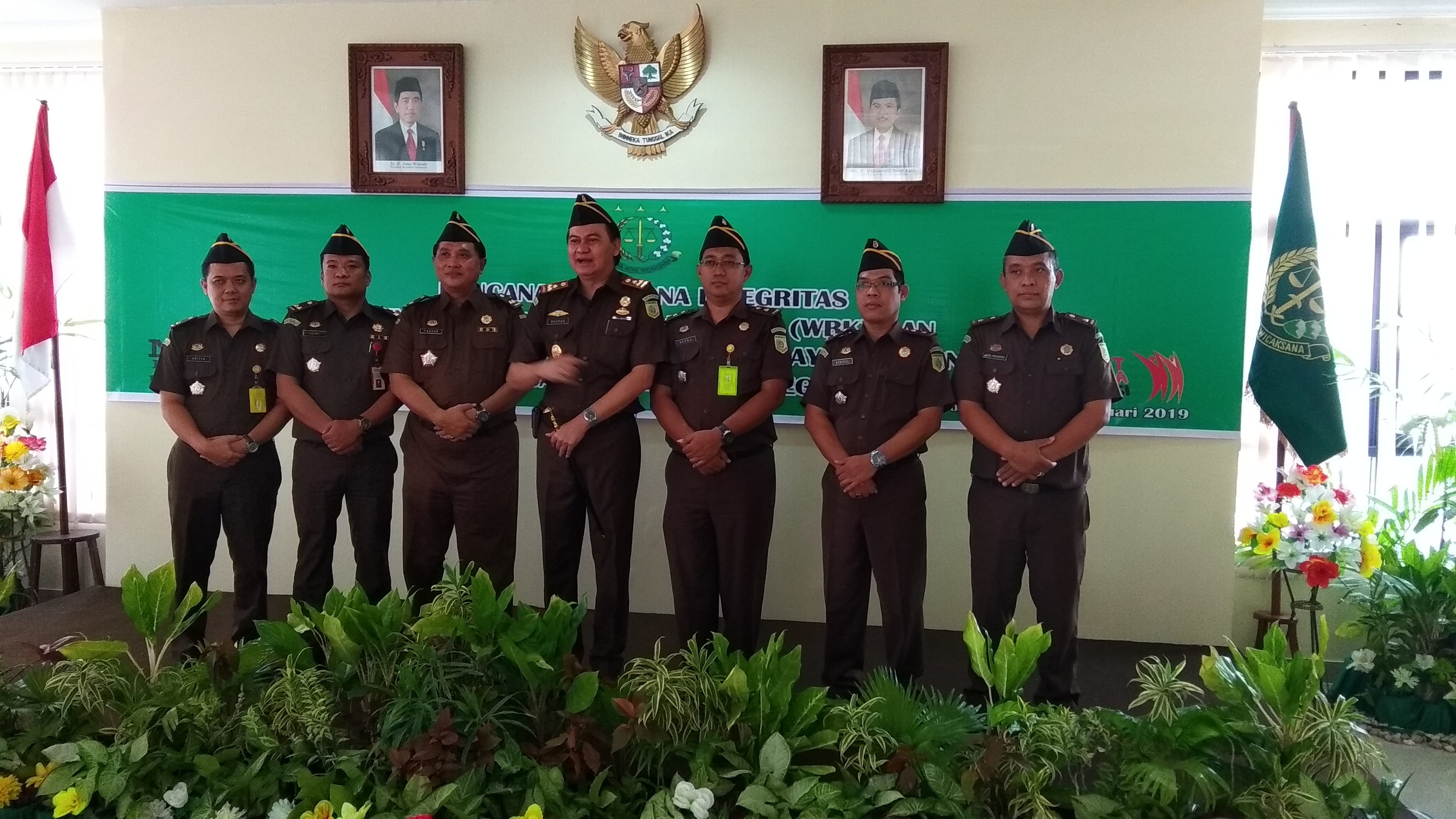 Kejari Bojonegoro Canangkan Zona Integritas WBK dan WBBN