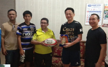 Tim Rugby Jepang Kunjungi SMKN 1 Baureno