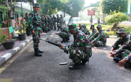 Tingkatkan Kemampuan Prajurit, Kodim Gelar UTP