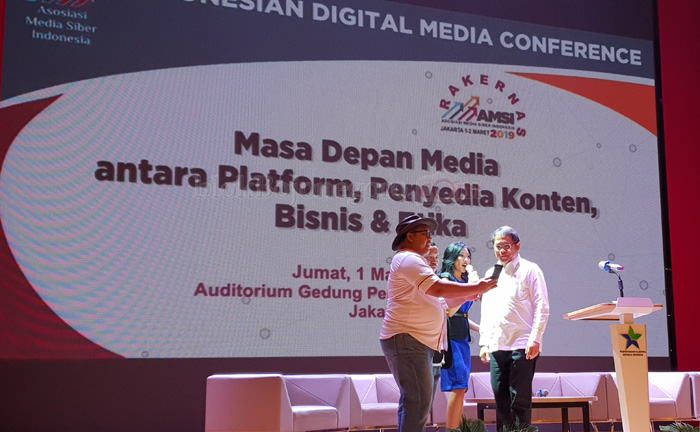 Menkominfo Buka Rakernas AMSI 2019